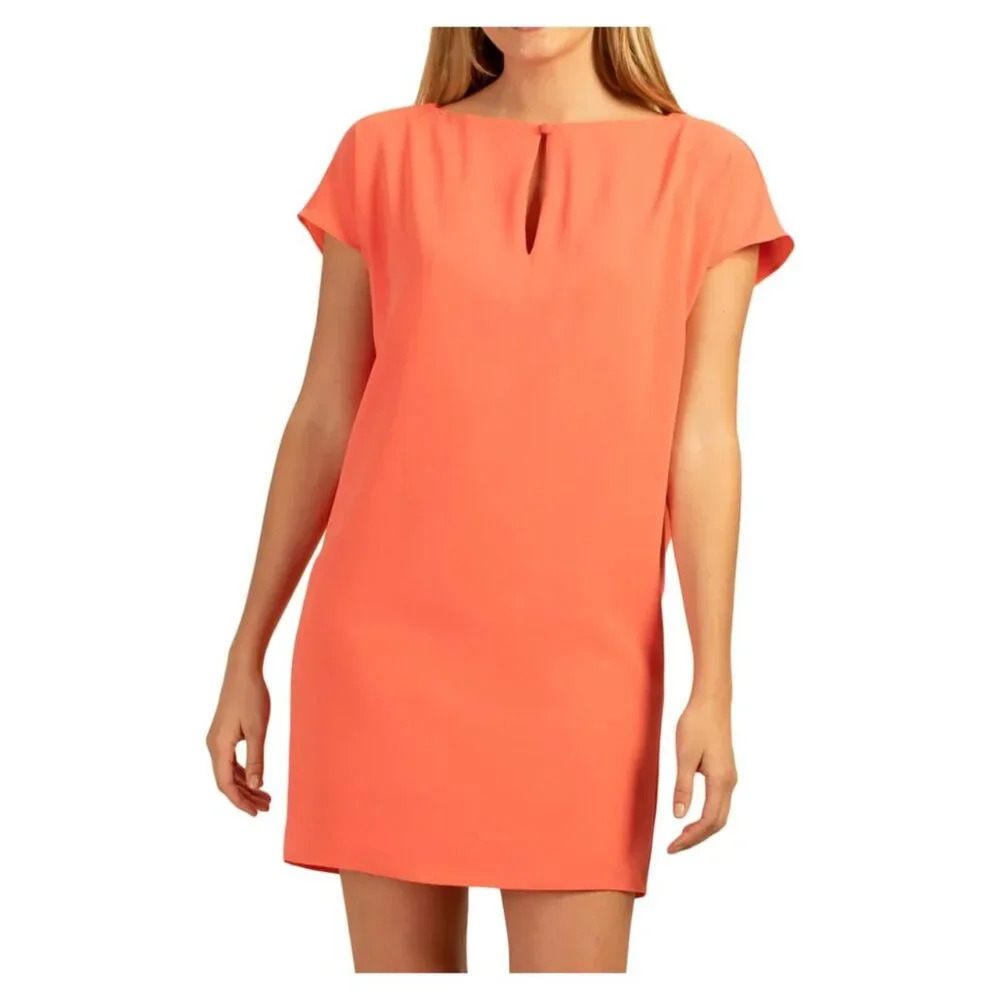 Trina Turk Kaanapali Shift Dress, Coral Lily Small, NWT